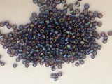 Japanese Seed Beads 11/0 Opaque Iris Destash 30 grams