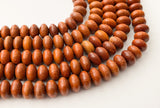Bayong Wood Beads,10mm Rondelle Abacus Saucer Spacer