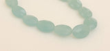 Amazonite Faceted Flat Oval 14pc