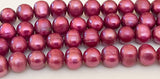 Freshwater Potato Pearls Beads Purple 8-9mm