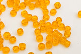 Destash Japanese Seed Beads 11/0- Transparent Marigold 30 Grams