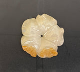 Carved Jade Flower 42mm