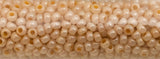 Japanese Seed Beads 11/0 Opaque Flesh Destash 30 grams