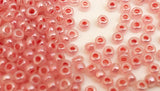 Japanese Seed Beads 11/0 Opaque Tea Rose Destash 30 grams