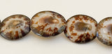 Limpet shell beads natural shell beads 16" strand