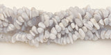 Blue Lace Agate Gemstone Chips Nuggets Beads 32inch strand