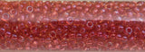 30 Grams Japanese Seed Beads Destash Size 11/0- Transparent Watermelon