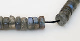 Labradorite 5mm Rondelle Beads 7” Strand