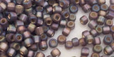 30 Grams Japanese Seed Beads Destash Size 11/0- Transparent Frosted Rainbow Amethyst