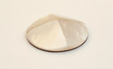Inlaid Shell, Shell Mosaic, Mother of Pearl Cabochon 22mm