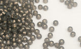 Japanese Seed Beads 11/0 Silver Lined Gray Destash 30 grams