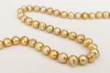 Gold Colored Potato Pearls 6mmFull 16inch strand