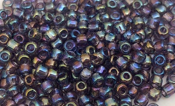 Japanese Seed Beads 11/0 Opaque Iris Destash 30 grams