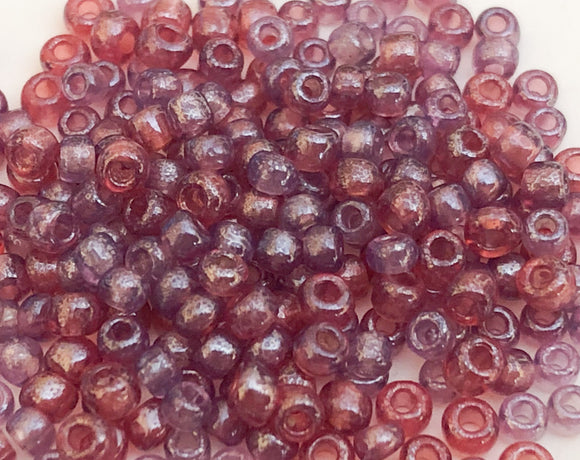 Japanese Glass Seed Beads Destash 11/0 Topaz 30 grams