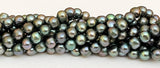 Green Freshwater Pearl Beads Potato Beads 6mm